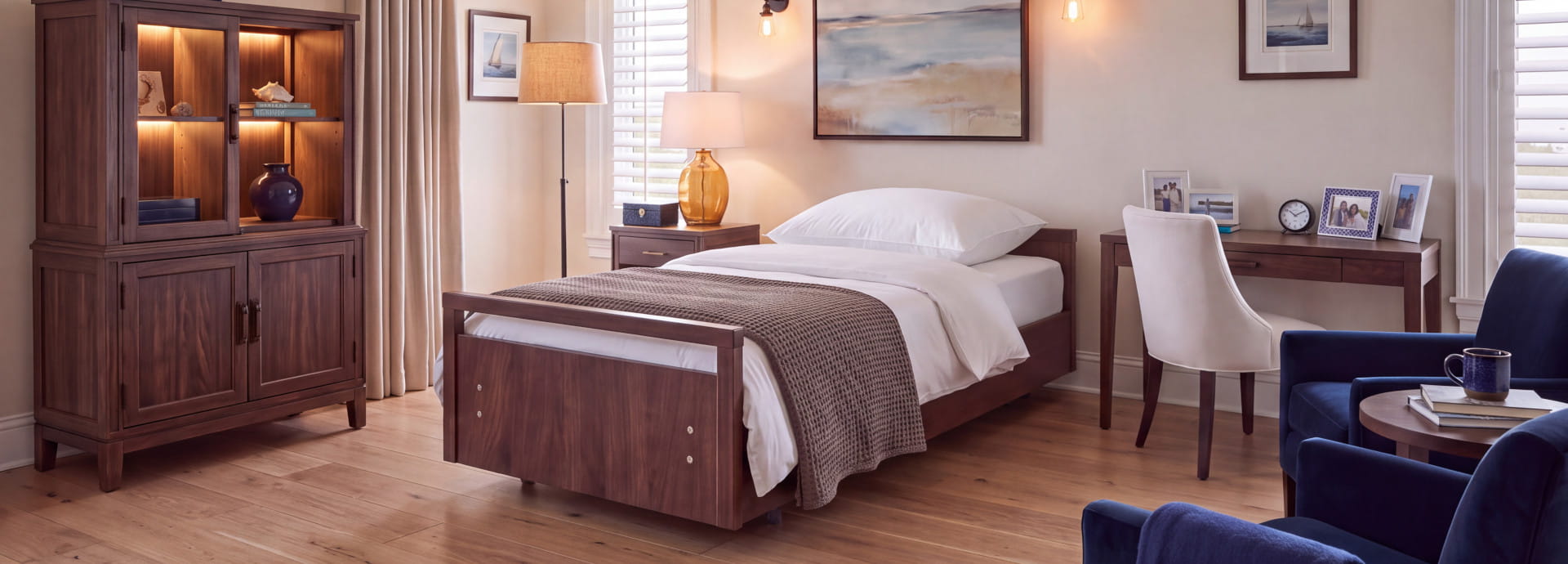 Choose from a wide range of designs, sizes and equipment options – thoughtfully created to fit your facility, your care concept and the people who call it home.
