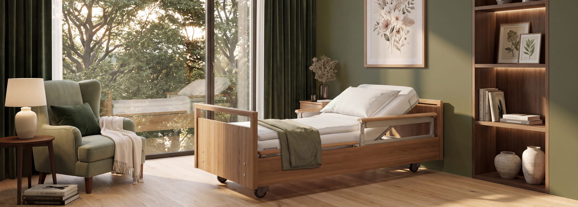 Choose from a wide range of designs, sizes and equipment options – thoughtfully created to fit your facility, your care concept and the people who call it home.