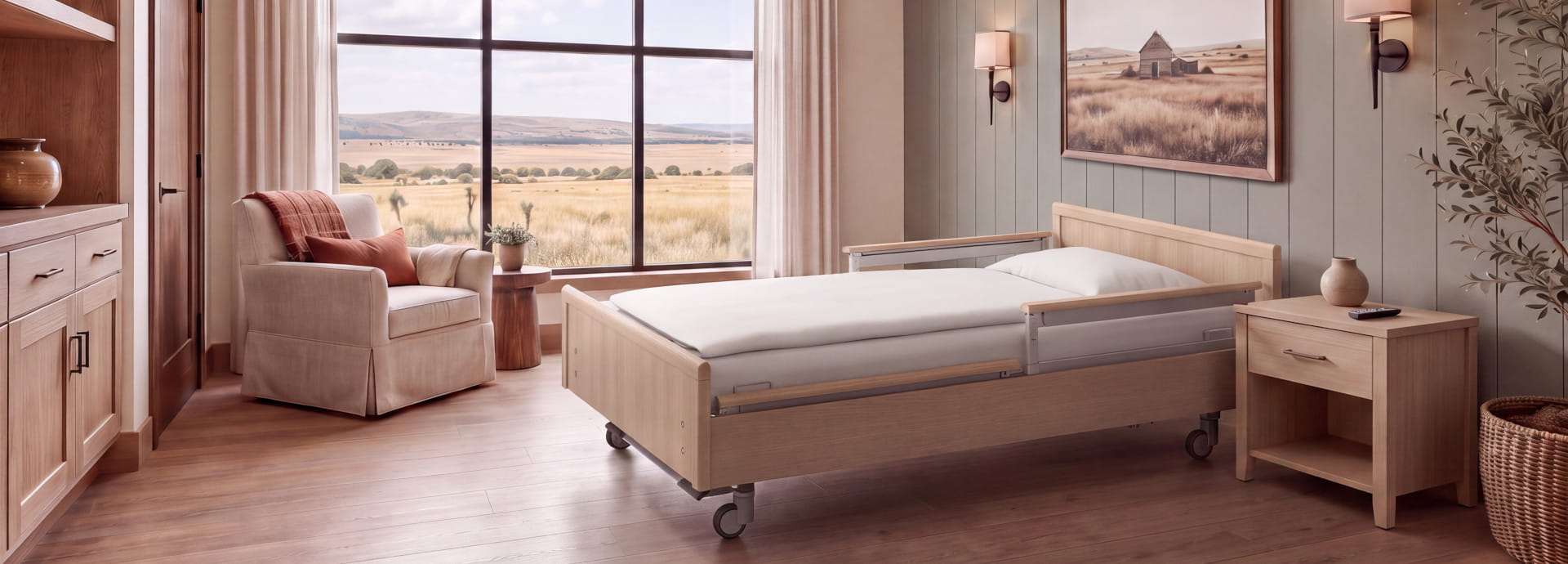Choose from a wide range of designs, sizes and equipment options – thoughtfully created to fit your facility, your care concept and the people who call it home.