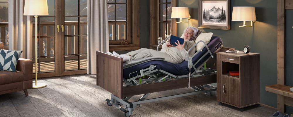 Our continuous goal is to make care more effective and thereby increase the quality of care. In this way, we enable dignified care with more self-determination for residents 