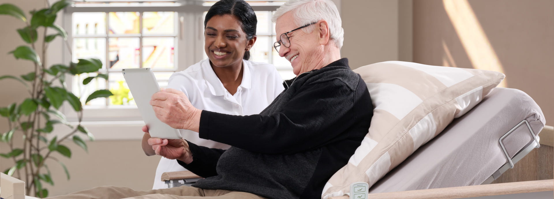 The sentida sc premium nursing home beds from wissner-bosserhoff
